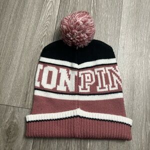 Pink  Pom-Pom Beanie